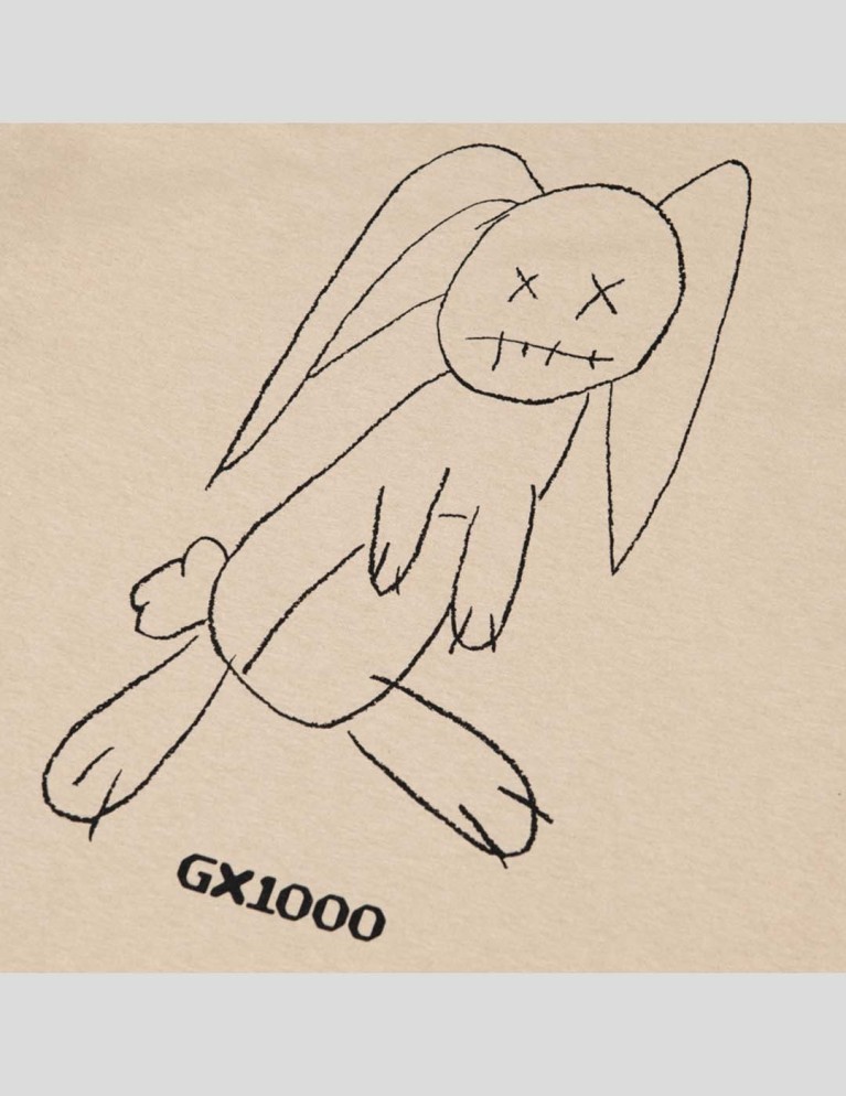 T-shirt GX1000 coniglio tee sabbia